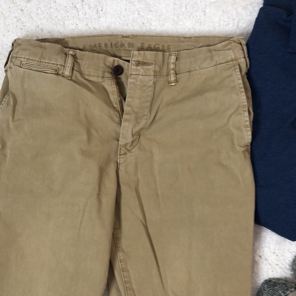 American Eagle Outfitters Next Level Flex 30x30 Khaki Tan Pants - Picture 2 of 6